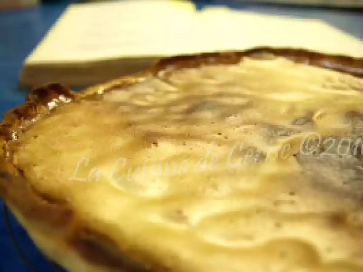 Tarte caramel meringuée