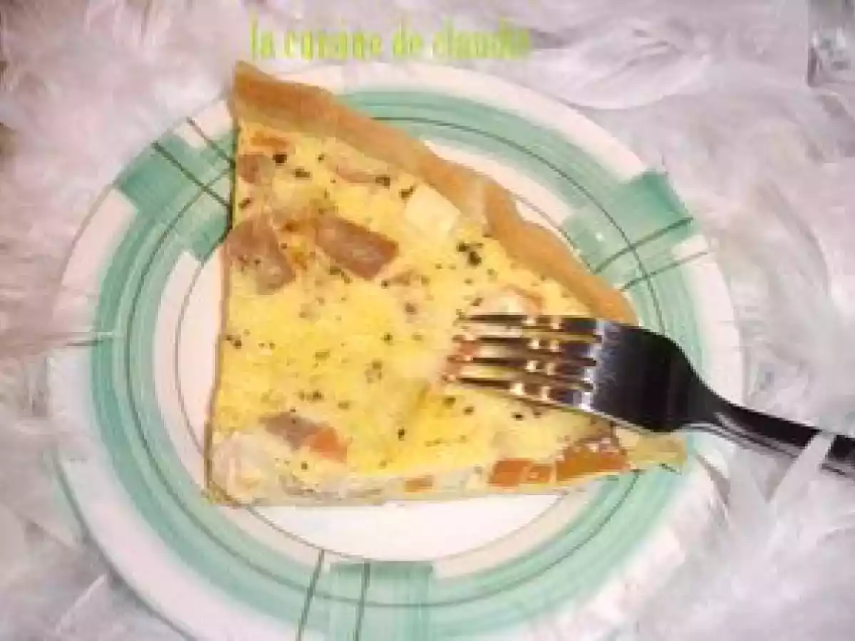 Tarte carotte, jambon féta - photo 3