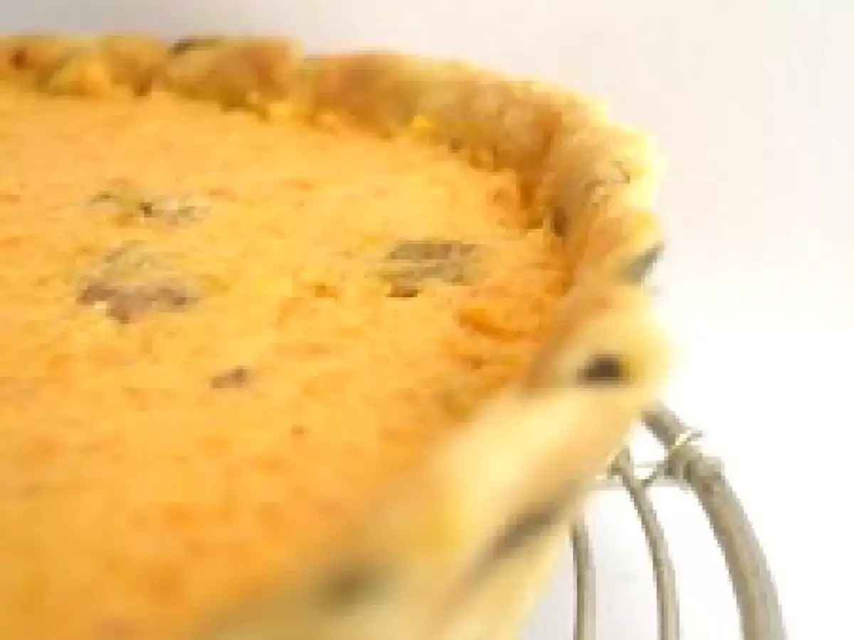 Tarte carottes/cardamome, nori, amandes, et raisins secs - photo 2