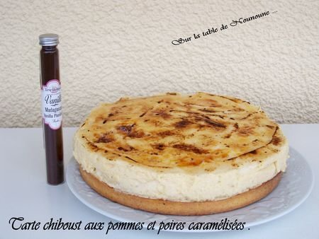 Tarte Chiboust Aux Pommes Et Poires Caramelisees Recette Ptitchef
