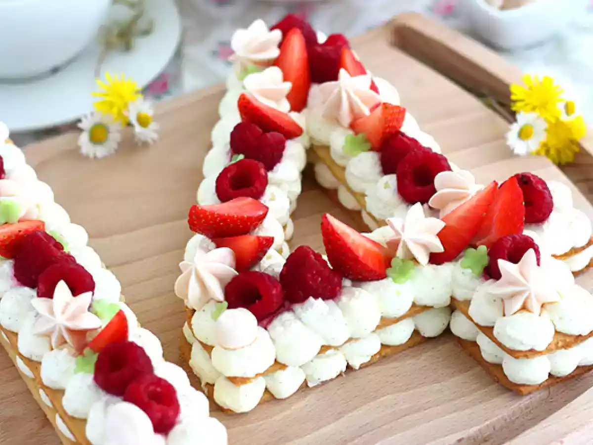 Tarte chiffres ou number cake - photo 4