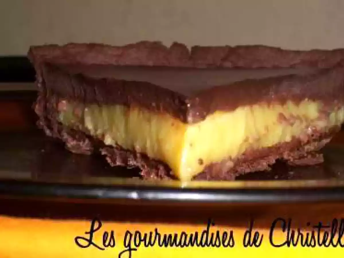 tarte choco orange pour Halloween