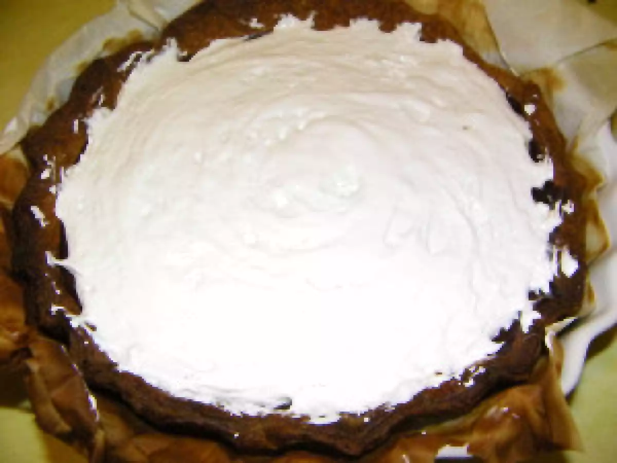 Tarte chocolat-marshmallow