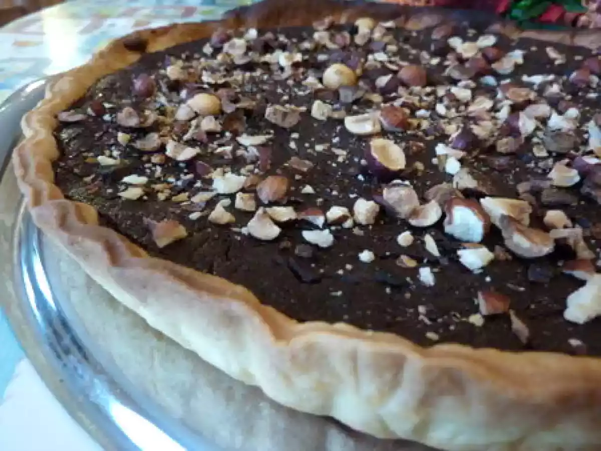 Tarte chocolat-nutella d'après Pierre Hermé