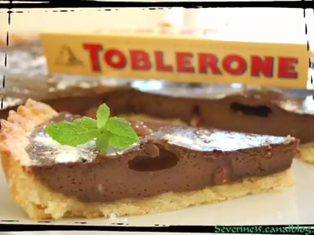 Tarte Chocolat - Toblerone