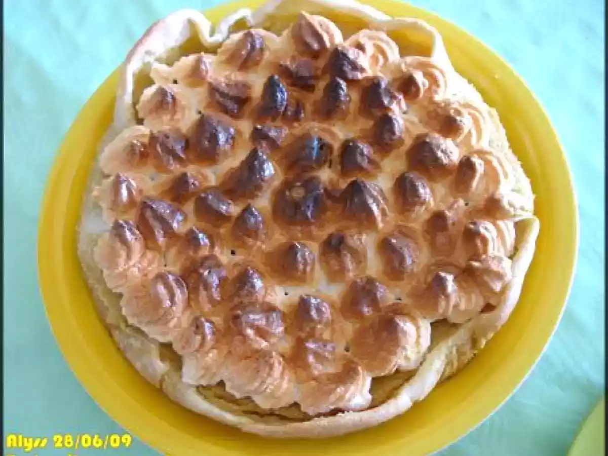 Tarte citron-amande meringuée - photo 3