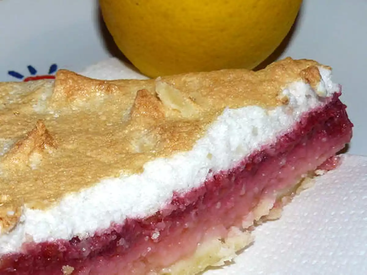 Tarte Citron Framboise Meringuée