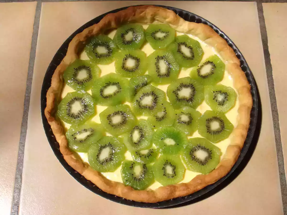 Tarte citron-kiwi