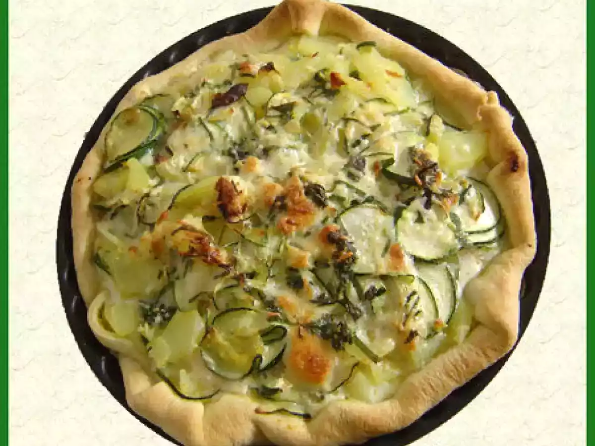 TARTE COURGETTES & POMMES DE TERRE - photo 3