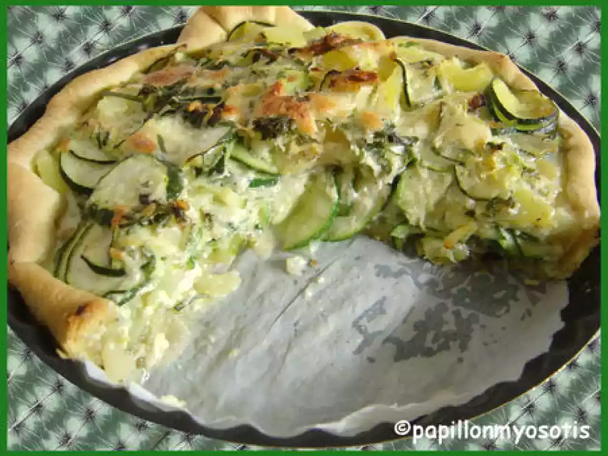 TARTE COURGETTES & POMMES DE TERRE - photo 4