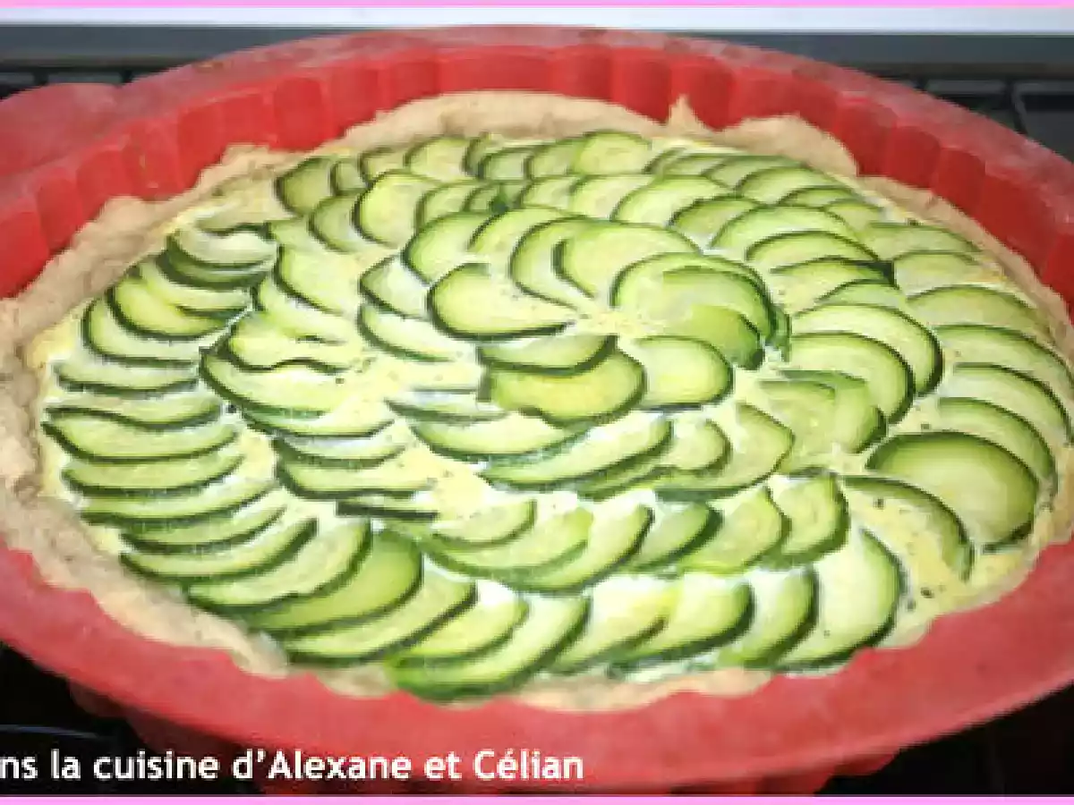 Tarte Courgettes - Samos