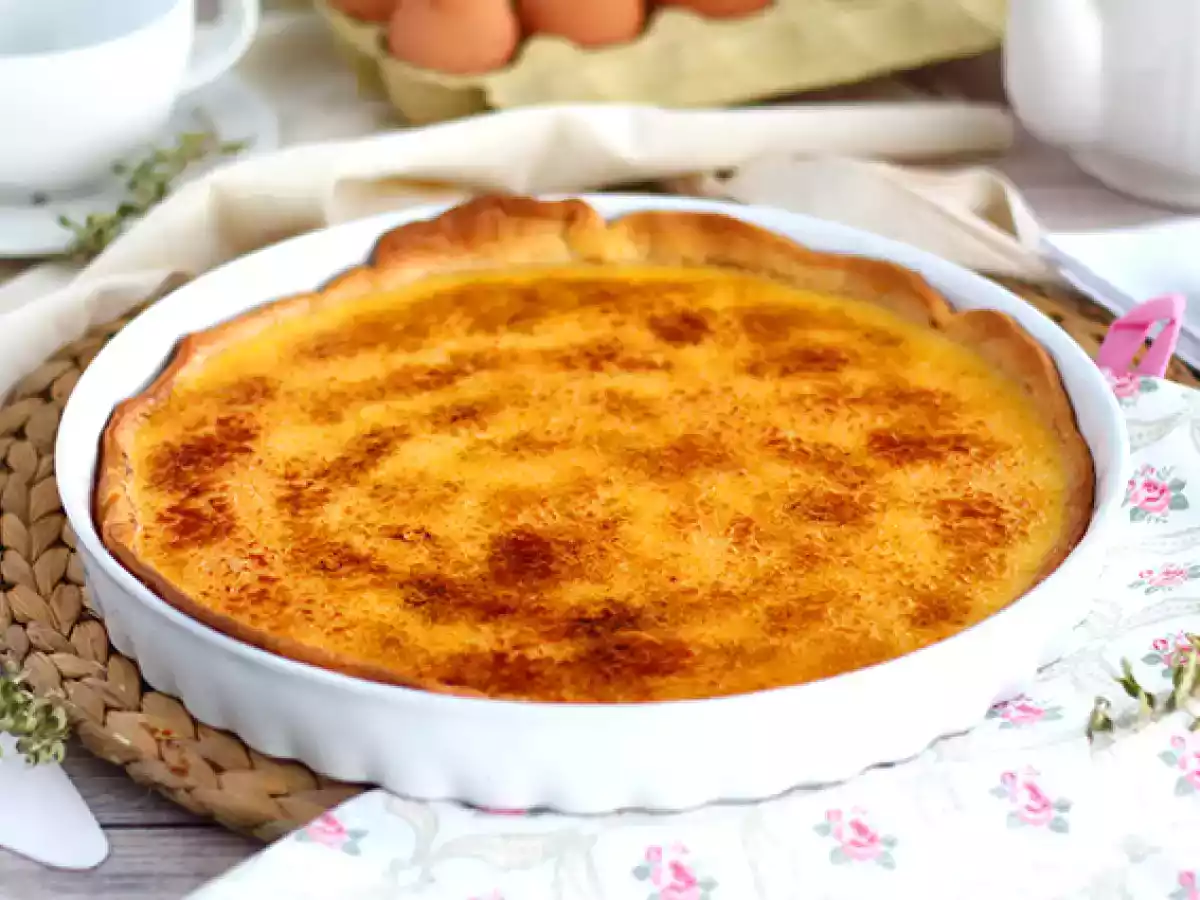 Tarte crème brûlée, un dessert raffiné pas à pas