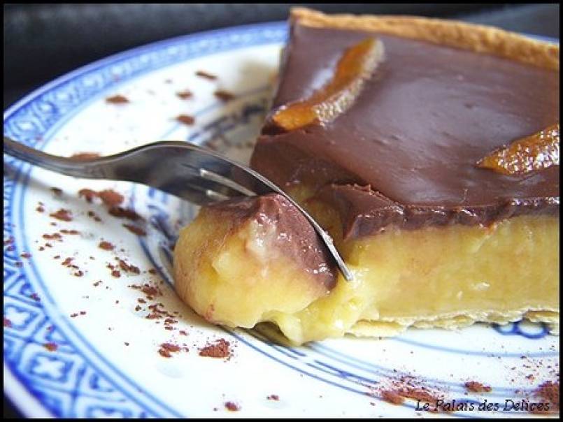 Tarte crémeuse à l'orange et au chocolat - photo 4