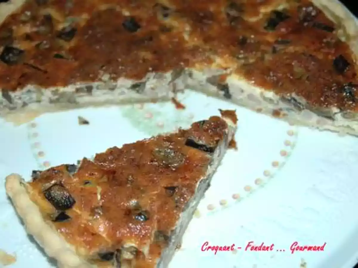 TARTE CREVETTES-AUBERGINE - photo 2