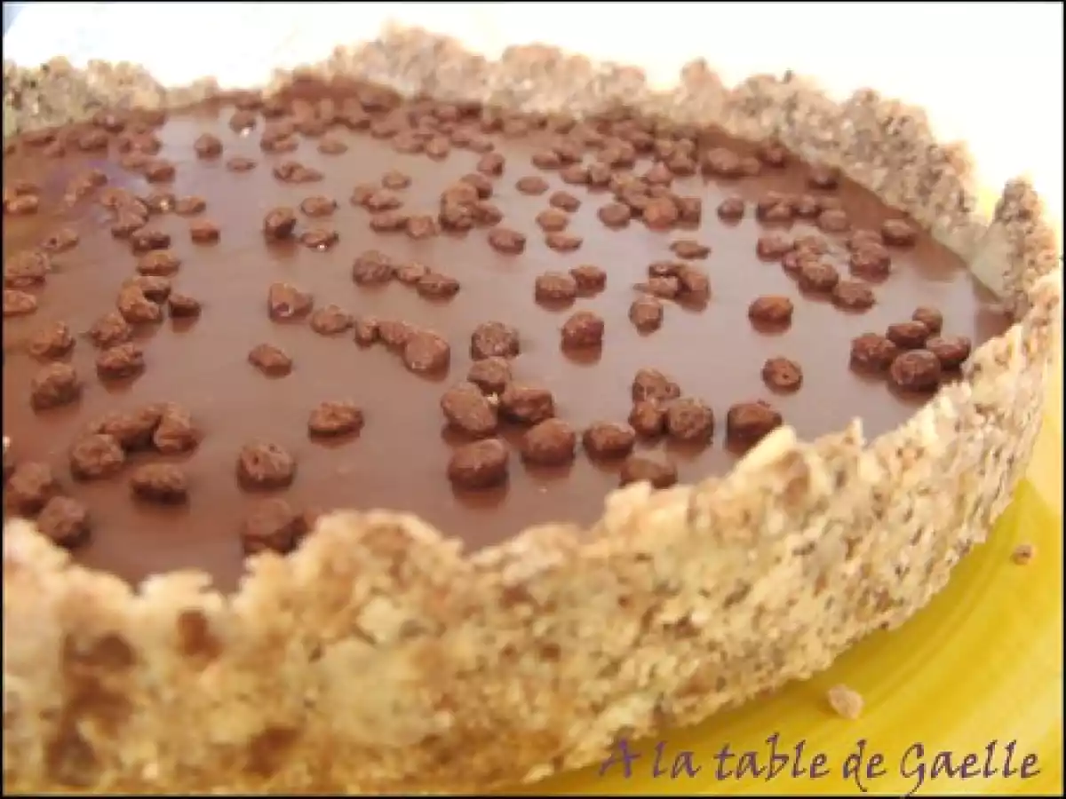 Tarte croustifondante aux 2 chocolats - photo 2