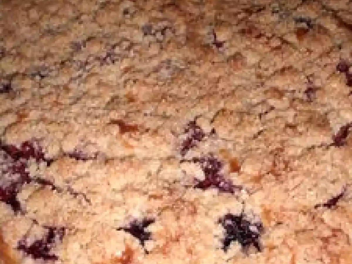 TARTE CRUMBLE AUX FRUITS ROUGES