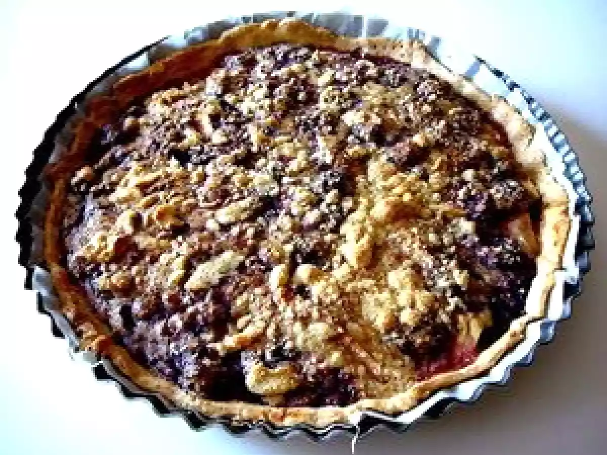 Tarte crumble aux mûres - photo 2