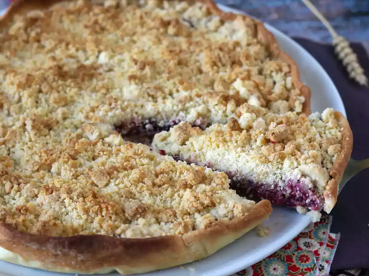 Tarte crumble express aux fruits rouges - photo 4