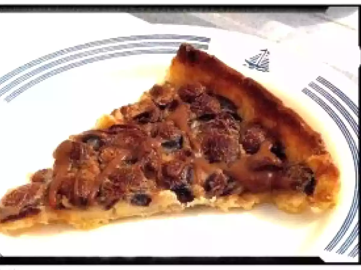 Tarte crunchy au chocolat blanc