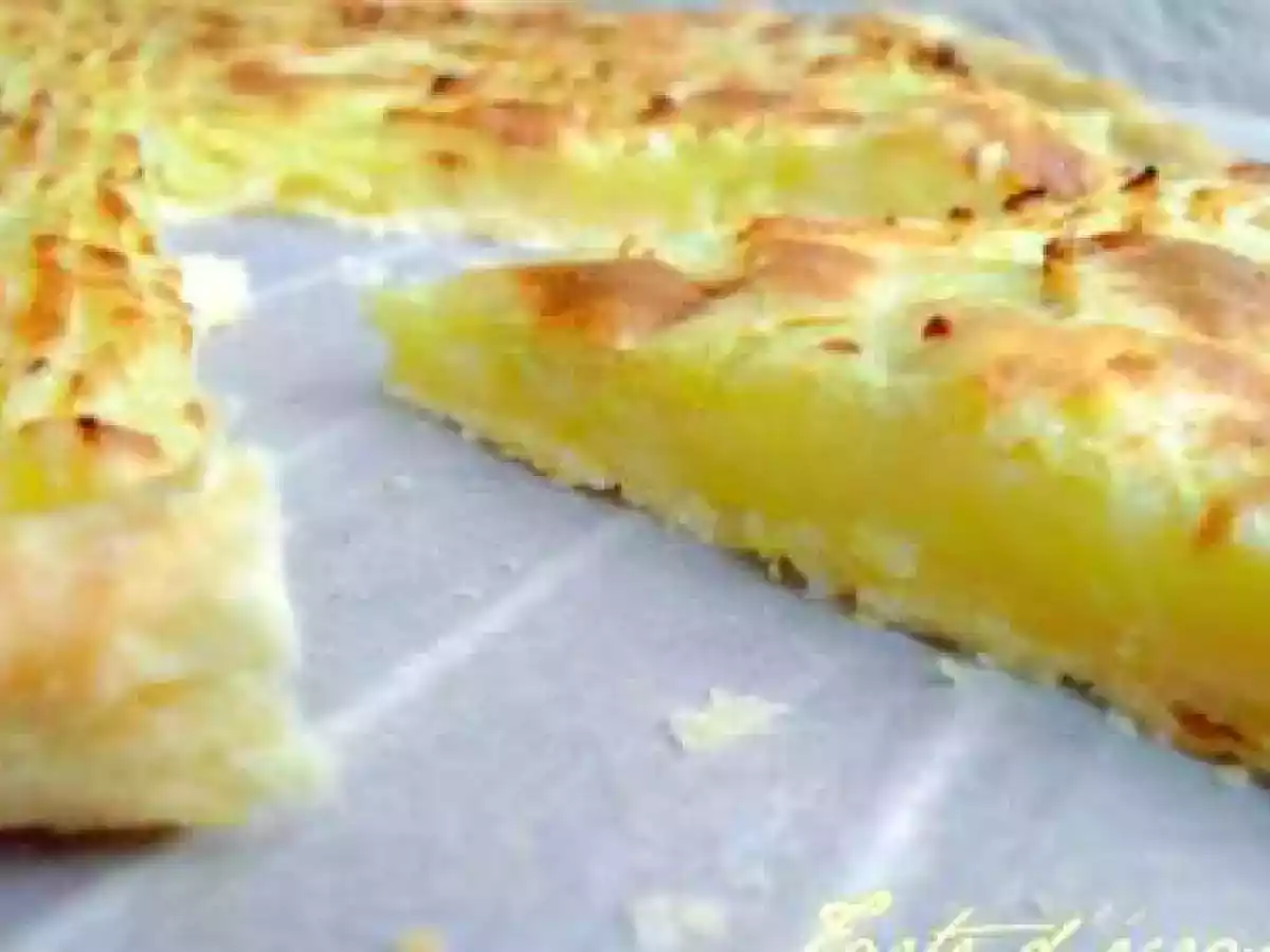 Tarte d'Écrasée (Pommes de Terre, Poireau & Oignon)