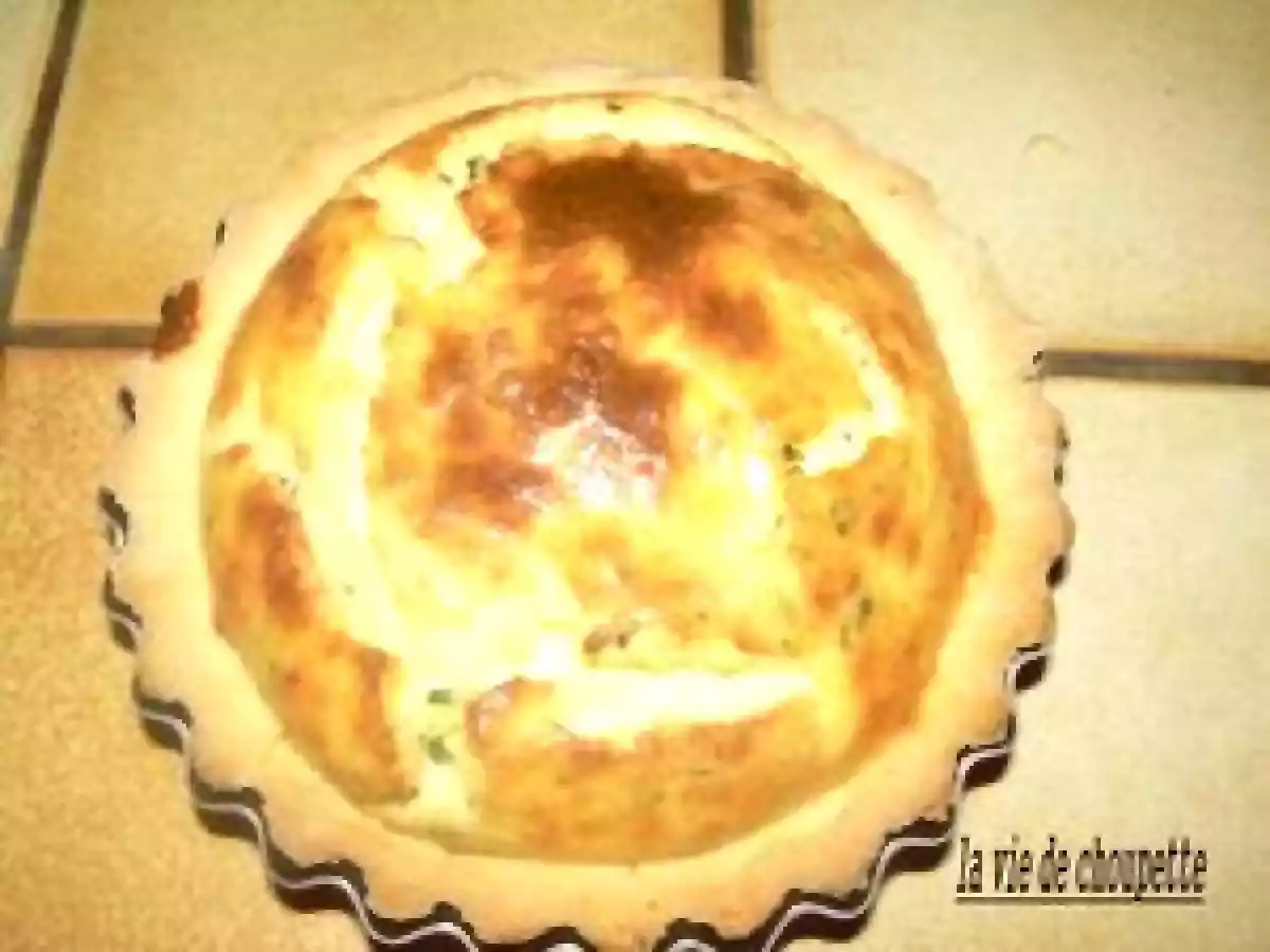 Tarte de ricotta et bourrache