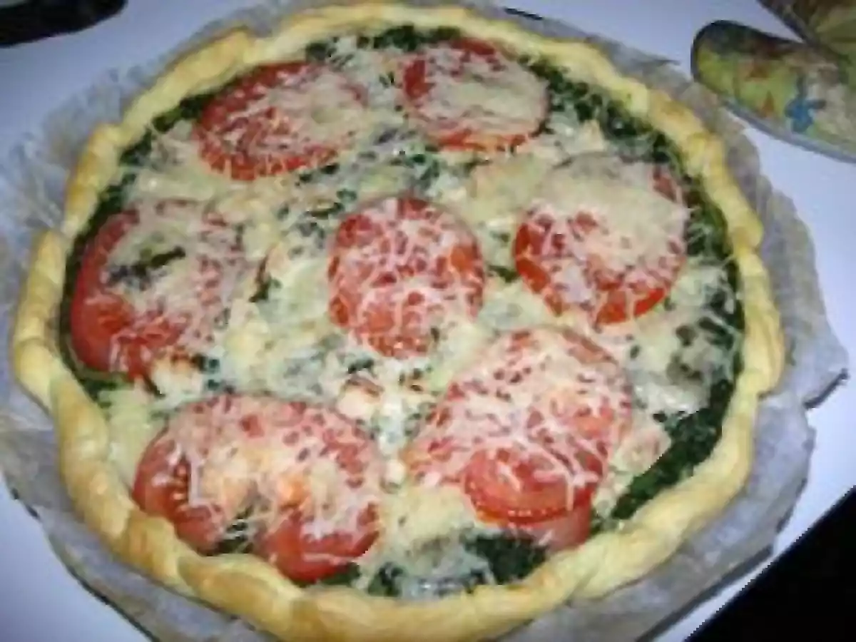 Tarte délicieuse tomate-épinards - photo 2