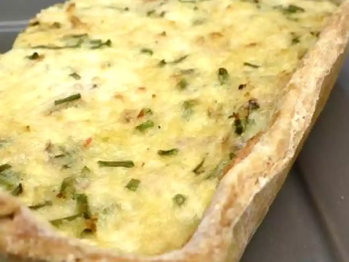 Tarte estivale à l'araignée de mer