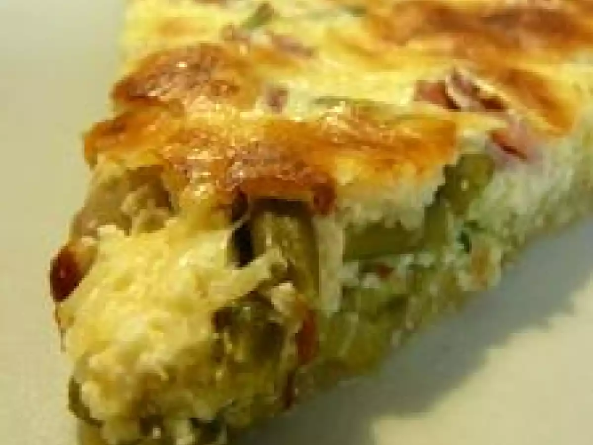 Tarte estivale à la ricotta et au comté