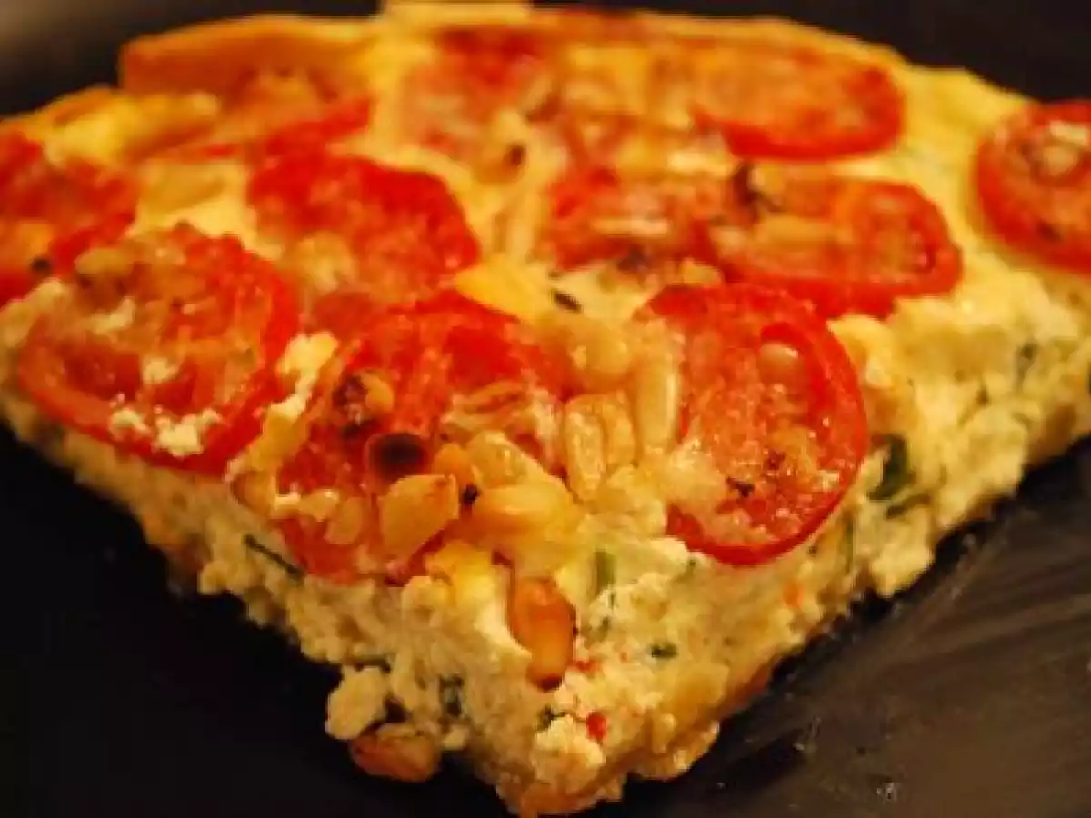 Tarte estivale tomates cerises et ricotta