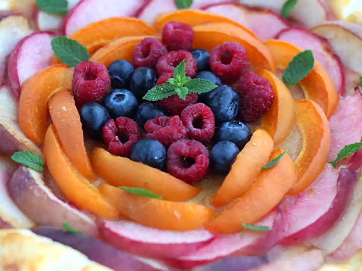 Tarte étoile aux fruits - photo 2