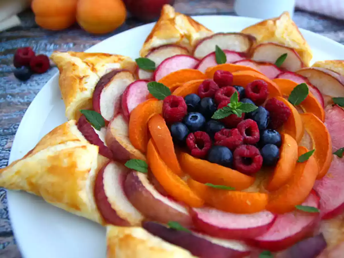 Tarte étoile aux fruits - photo 3