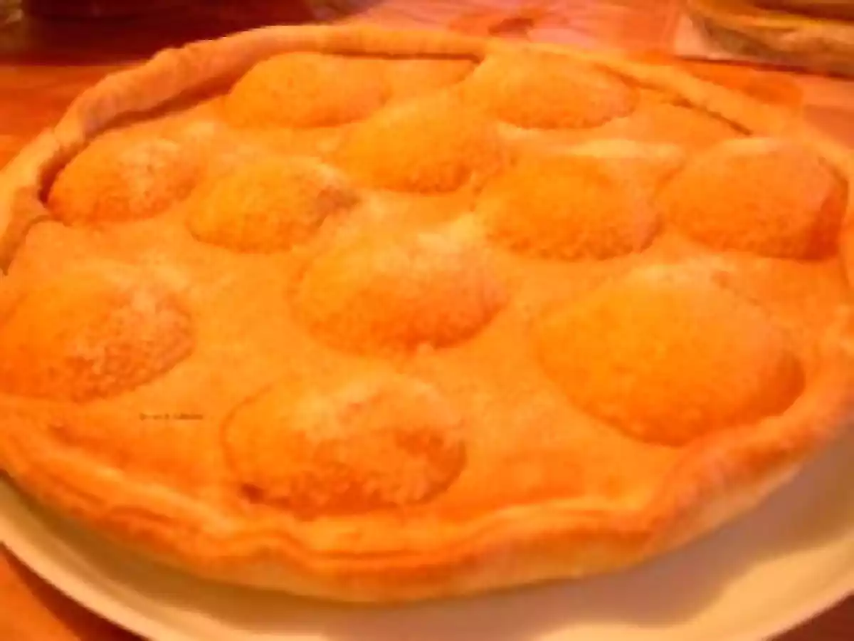 Tarte express aux abricots au sirop