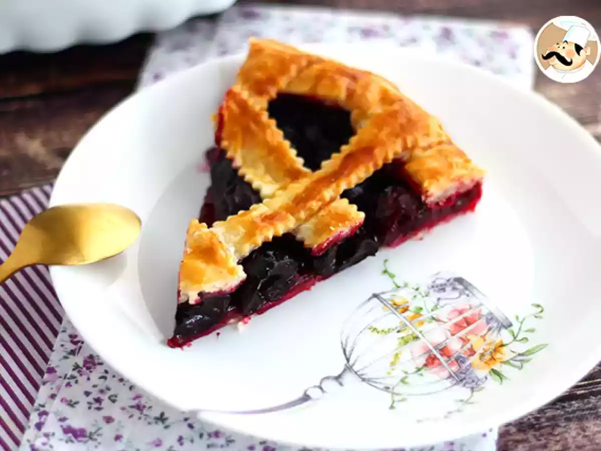 Tarte feuilletée à la cerise - photo 3