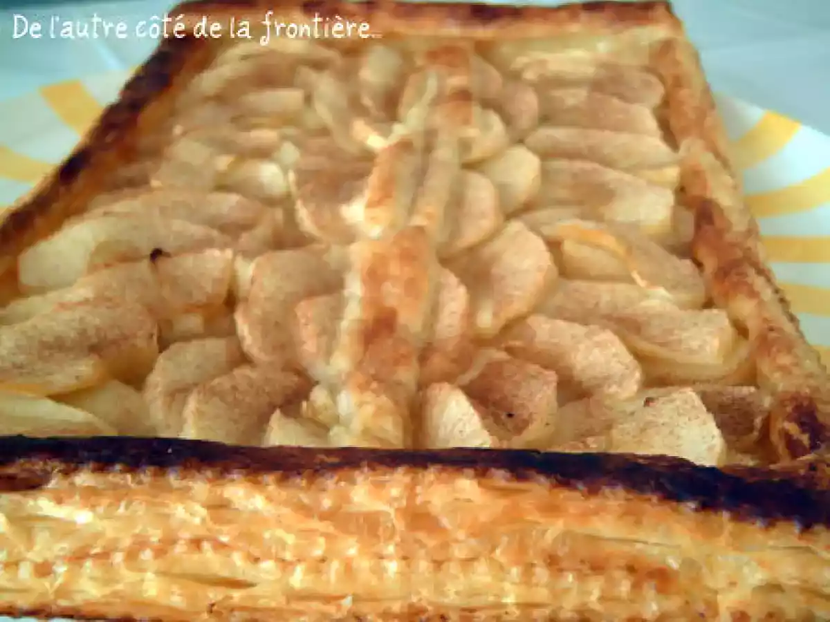 TARTE FEUILLETÉE AUX POMMES - photo 2