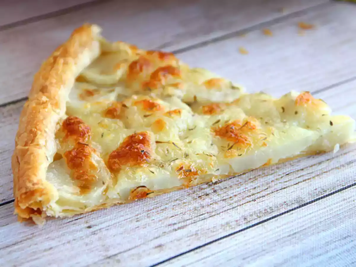 Tarte feuilletée aux topinambours - photo 4