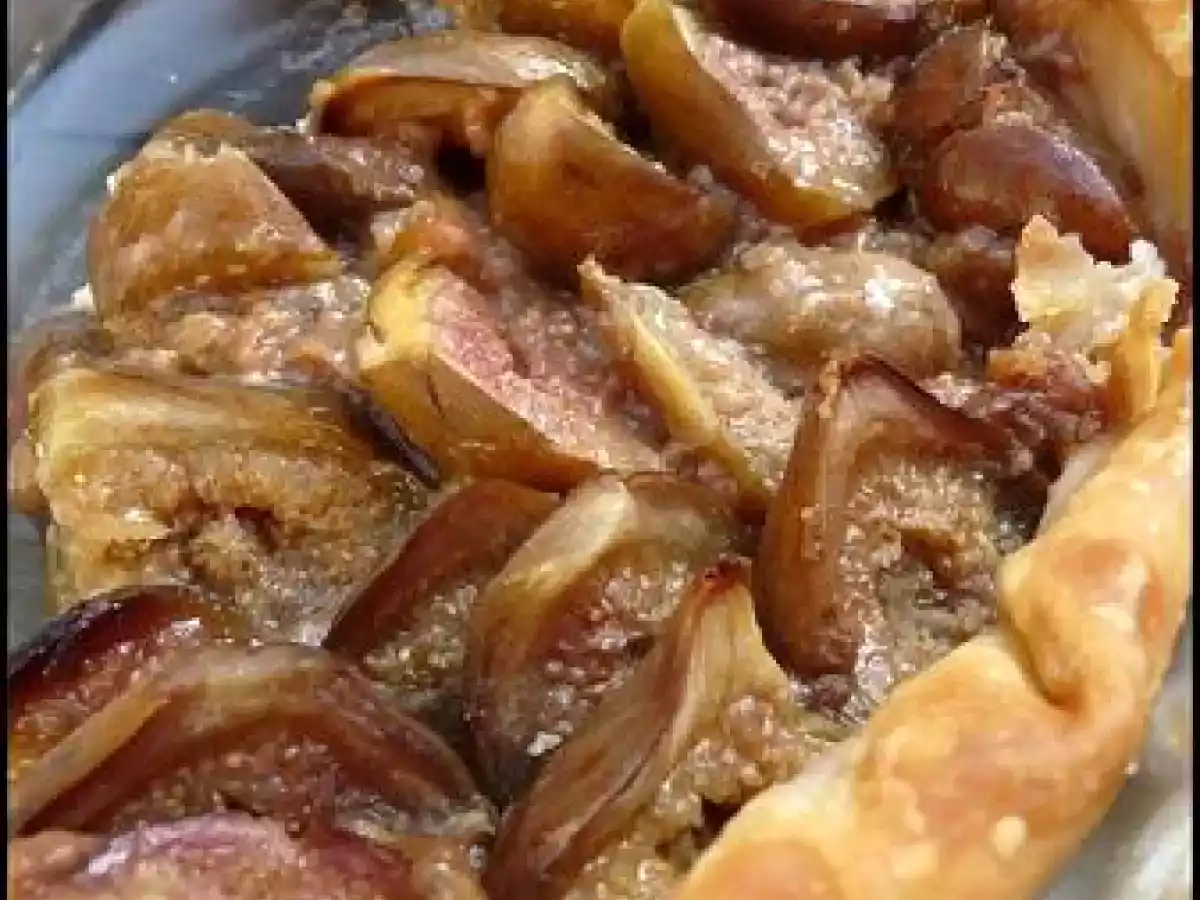 Tarte figue/ speculoos