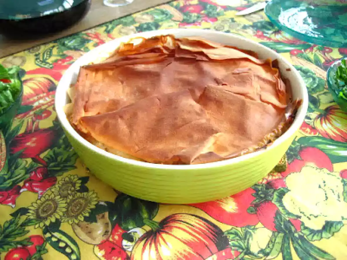 Tarte filo rafraîchissante aux trois viandes - photo 2