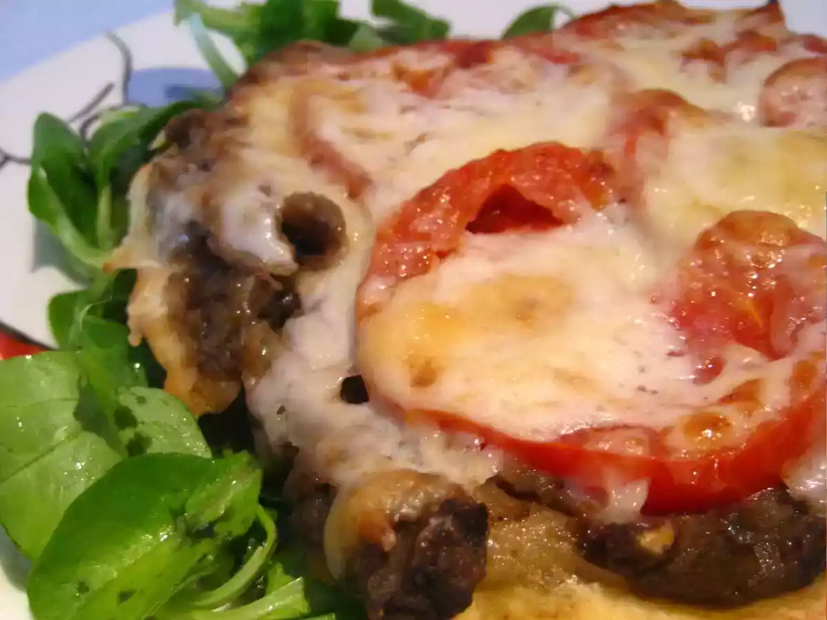 Tarte fine au caviar d'aubergine - photo 2