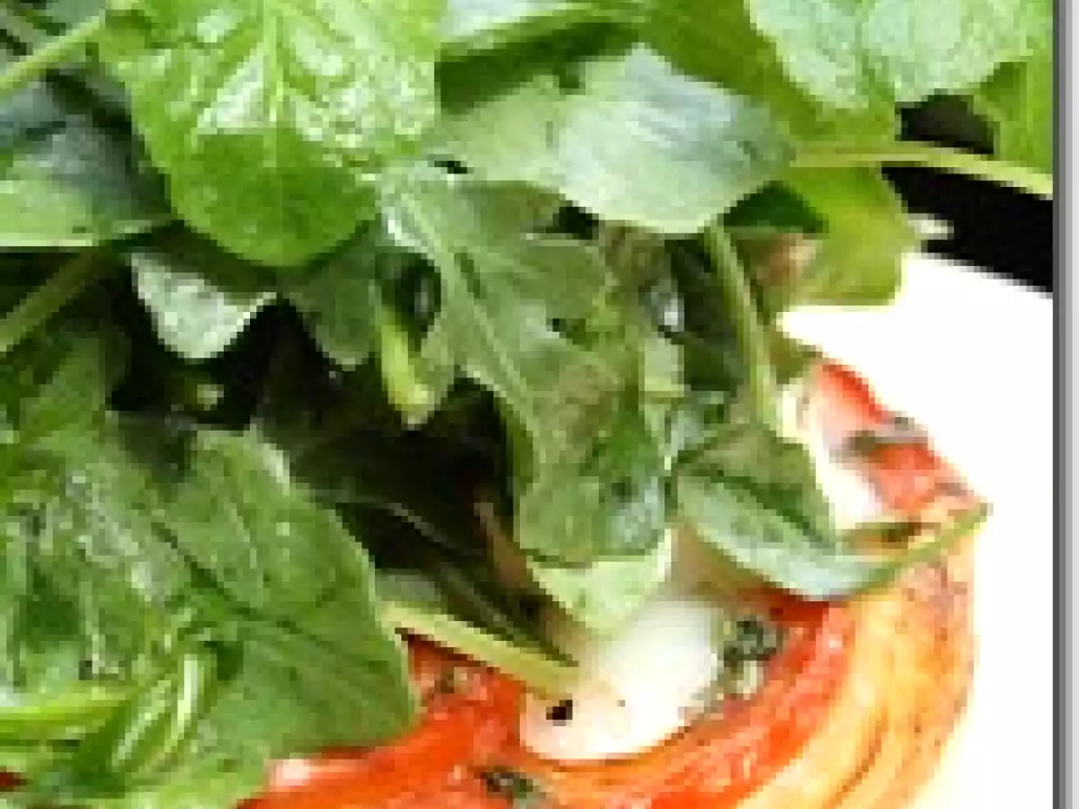 Tarte Fine au Chèvre, Roquette et Sarriette - photo 2