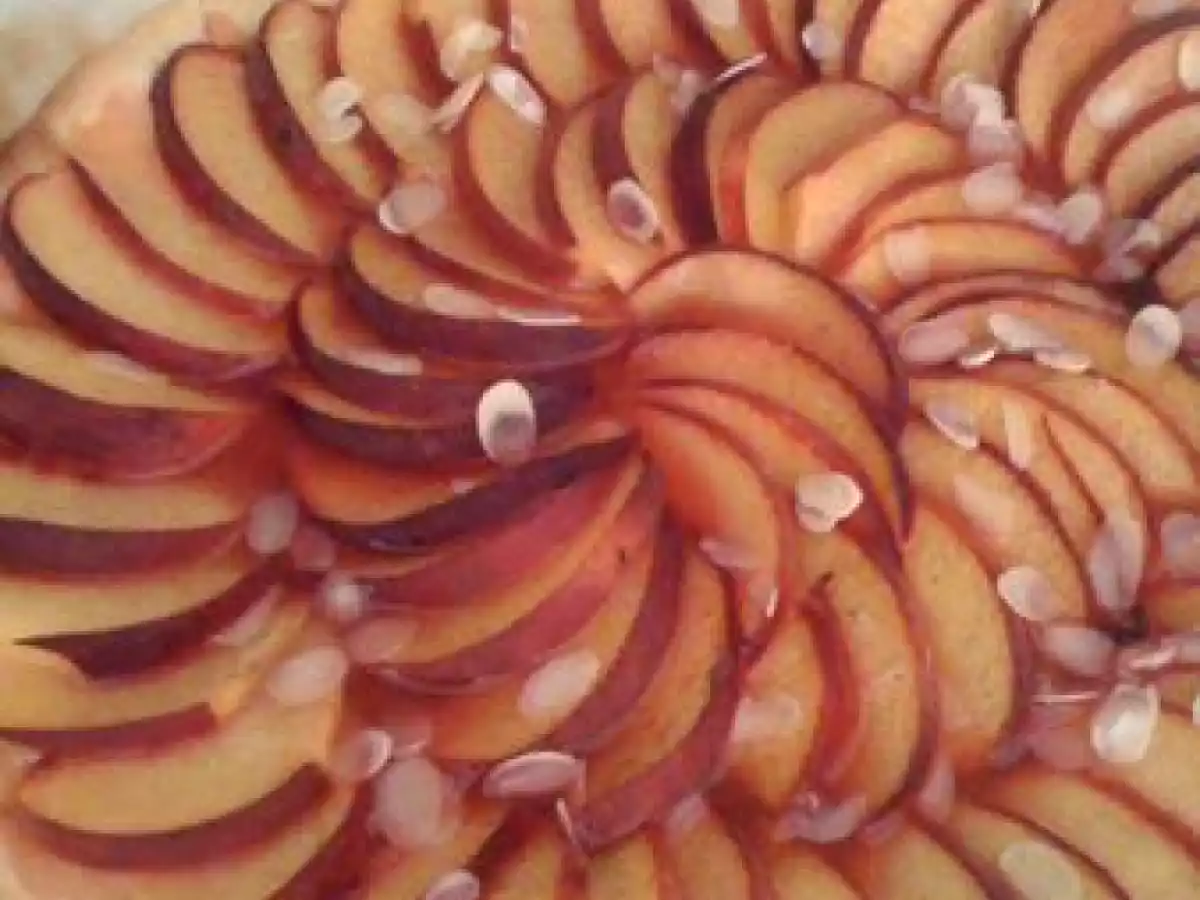Tarte fine aux pêches - photo 4