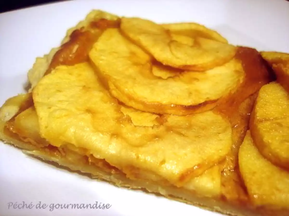 Tarte fine aux pommes et à la confiture de lait - photo 3