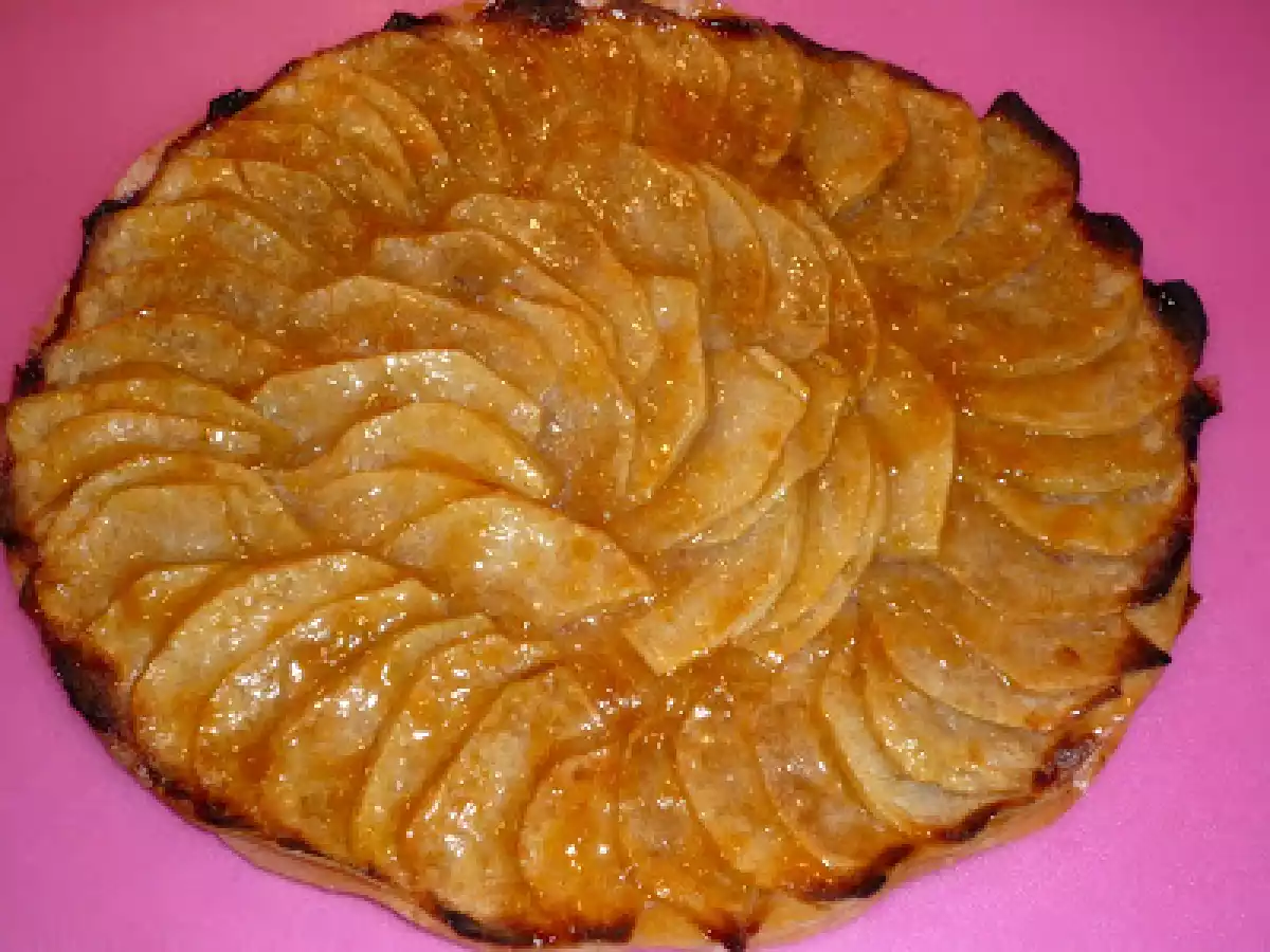 Tarte fine aux pommes version quick & light