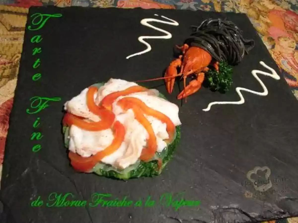 Tarte Fine de Morue Fraîche à la Vapeur - photo 2