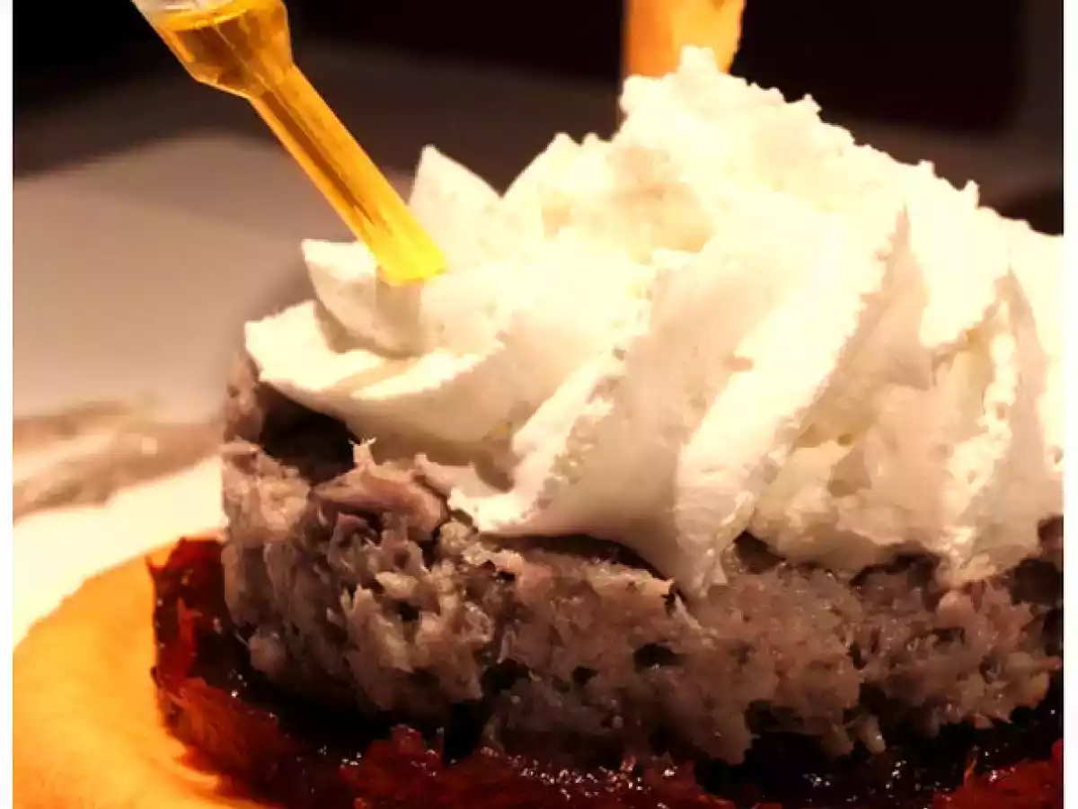 Tarte fine de sardines à la fondue d'oignons doux ou le duo de Pierrot !