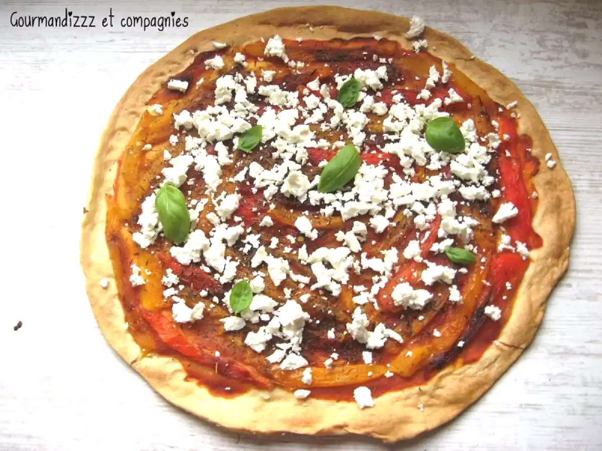 Tarte fine poivrons feta - photo 3