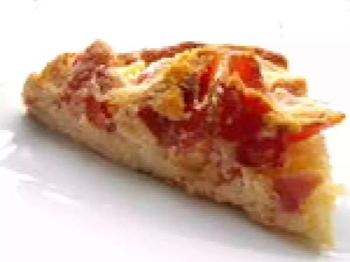 Tarte fine pommes de terre, jambon cru et parmesan - photo 3