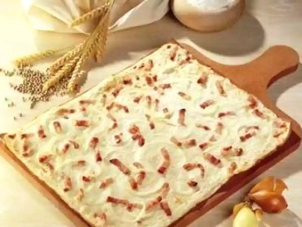 Tarte flambée d'alsace