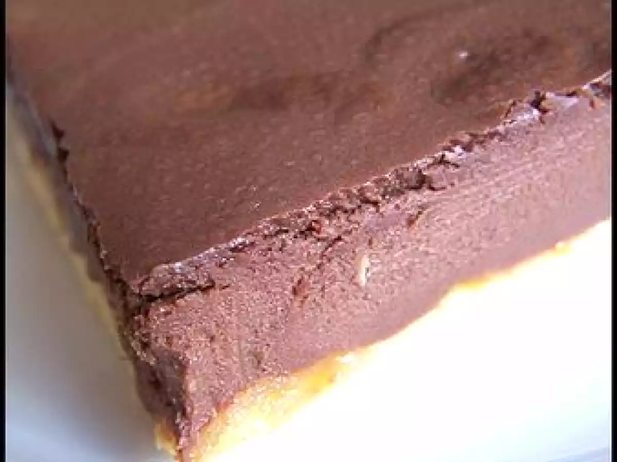 Tarte fondante au chocolat noir et confiture d'abricot - photo 3