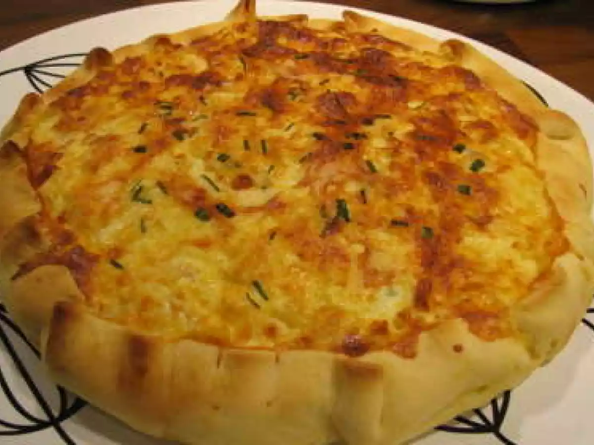 Tarte fondante aux poireaux et saumon fumé - photo 2