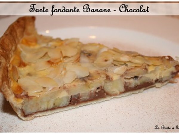 Tarte Fondante Banane Chocolat Recette Ptitchef